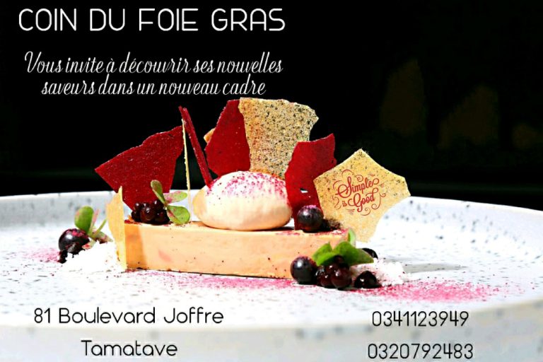 Coin du foie gras Toamasina